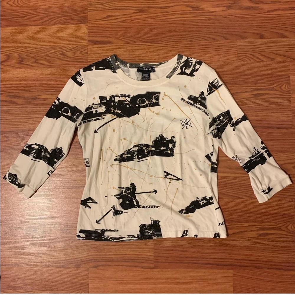 Diesel Style Lab 3/4 Sleeve Top